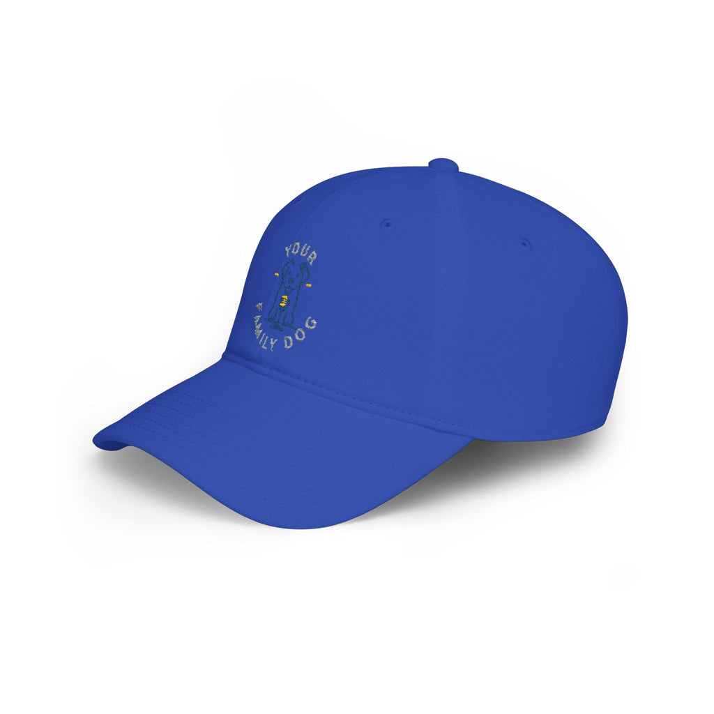 Dog Lover Embroidered Low Profile Baseball Cap – "Your Family Dog"