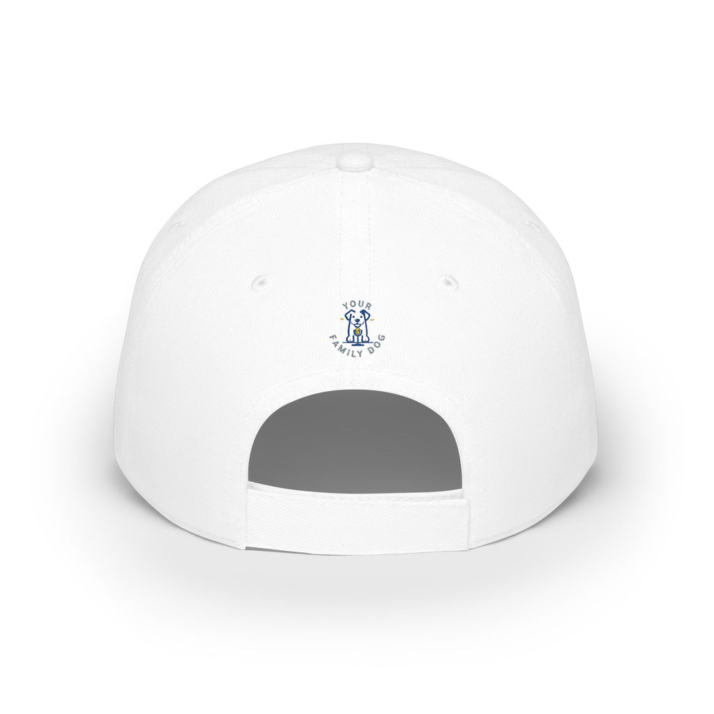 Dog Lover Embroidered Low Profile Baseball Cap – "Your Family Dog"