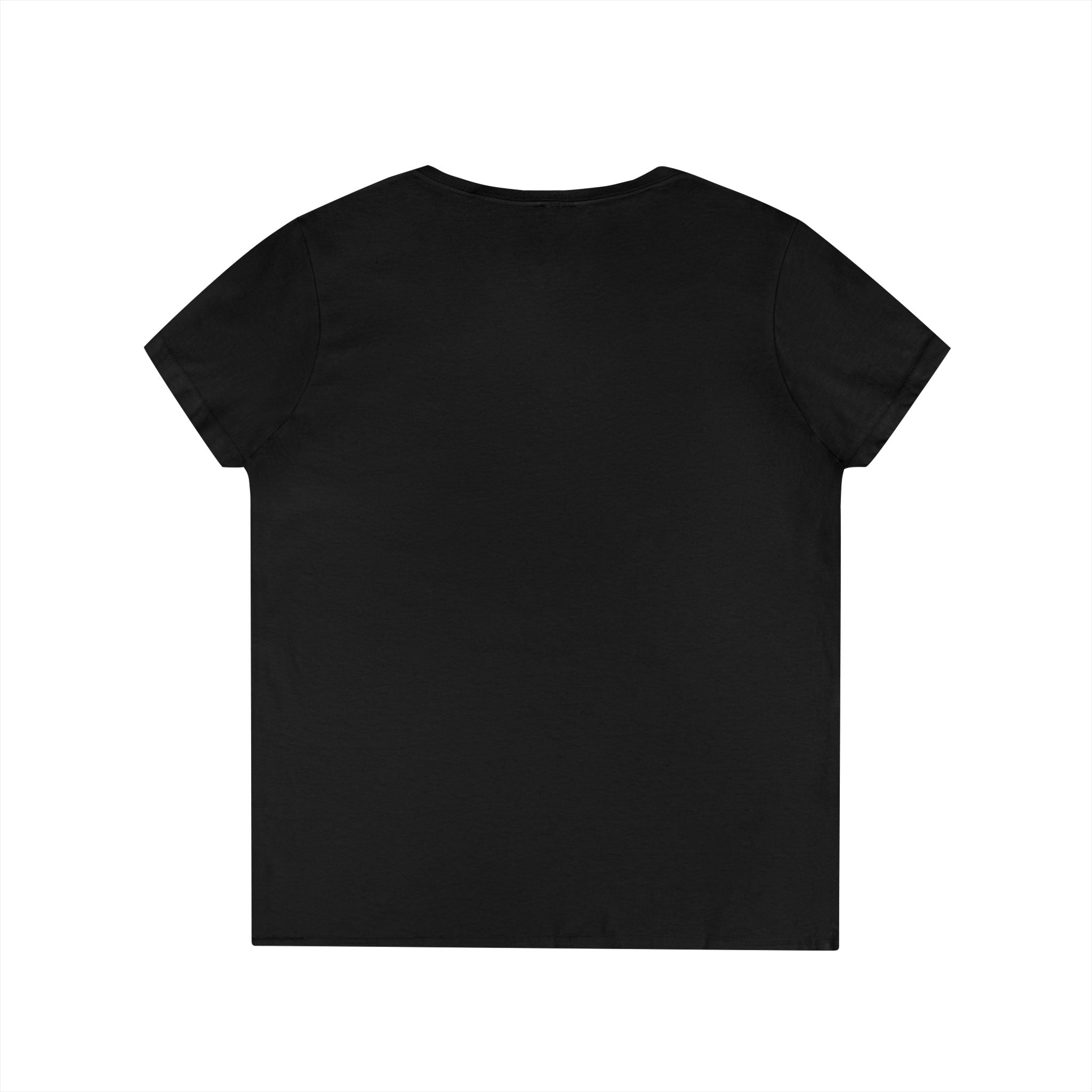 Ladies' V-Neck T-Shirt — "Your Family Dog" Logo Graphic Tee