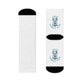 Family Dog Crew Socks — Cute Paw Print Pet Lover Socks