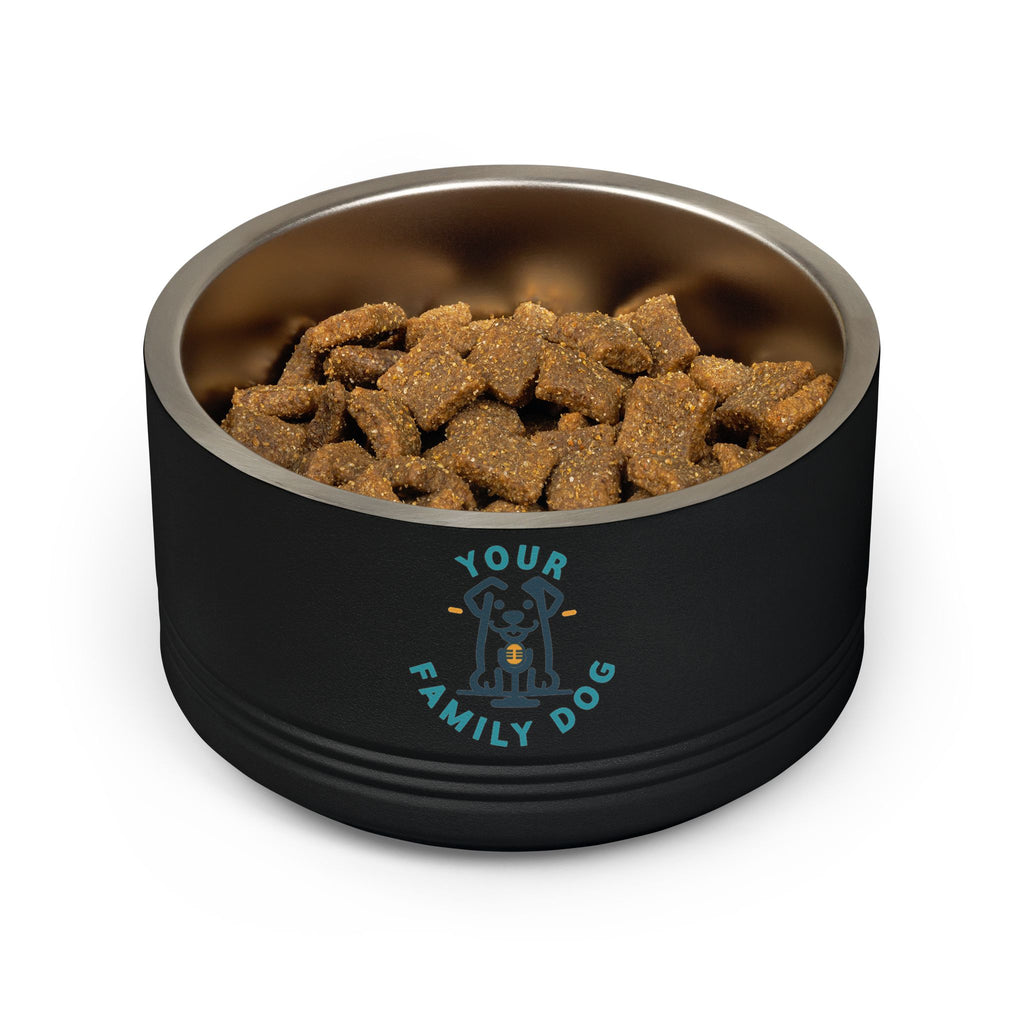 Your Family Dog Podcast Dog Bowl - 18oz Stainless Steel Pet Bowl