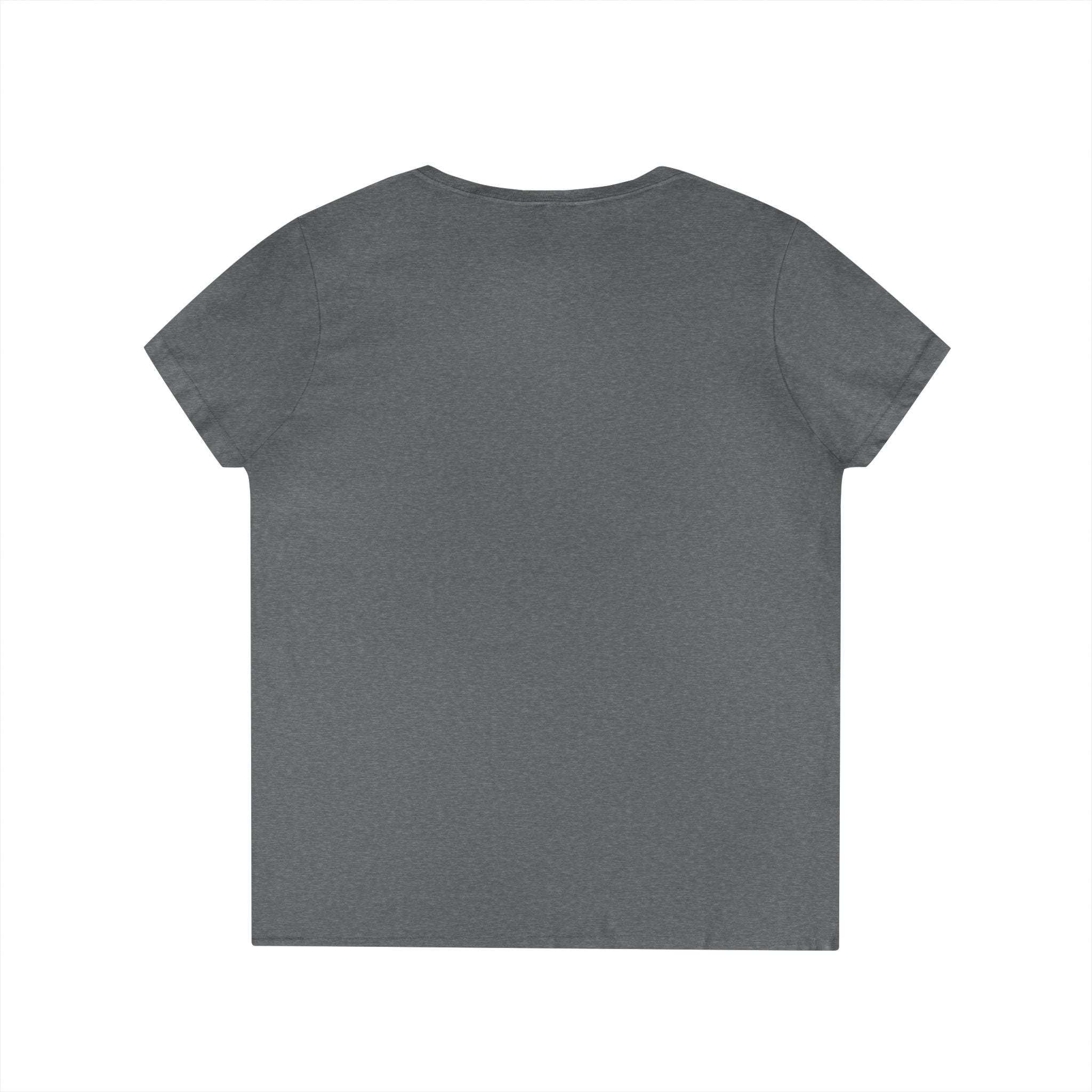 Ladies' V-Neck T-Shirt — "Your Family Dog" Logo Graphic Tee