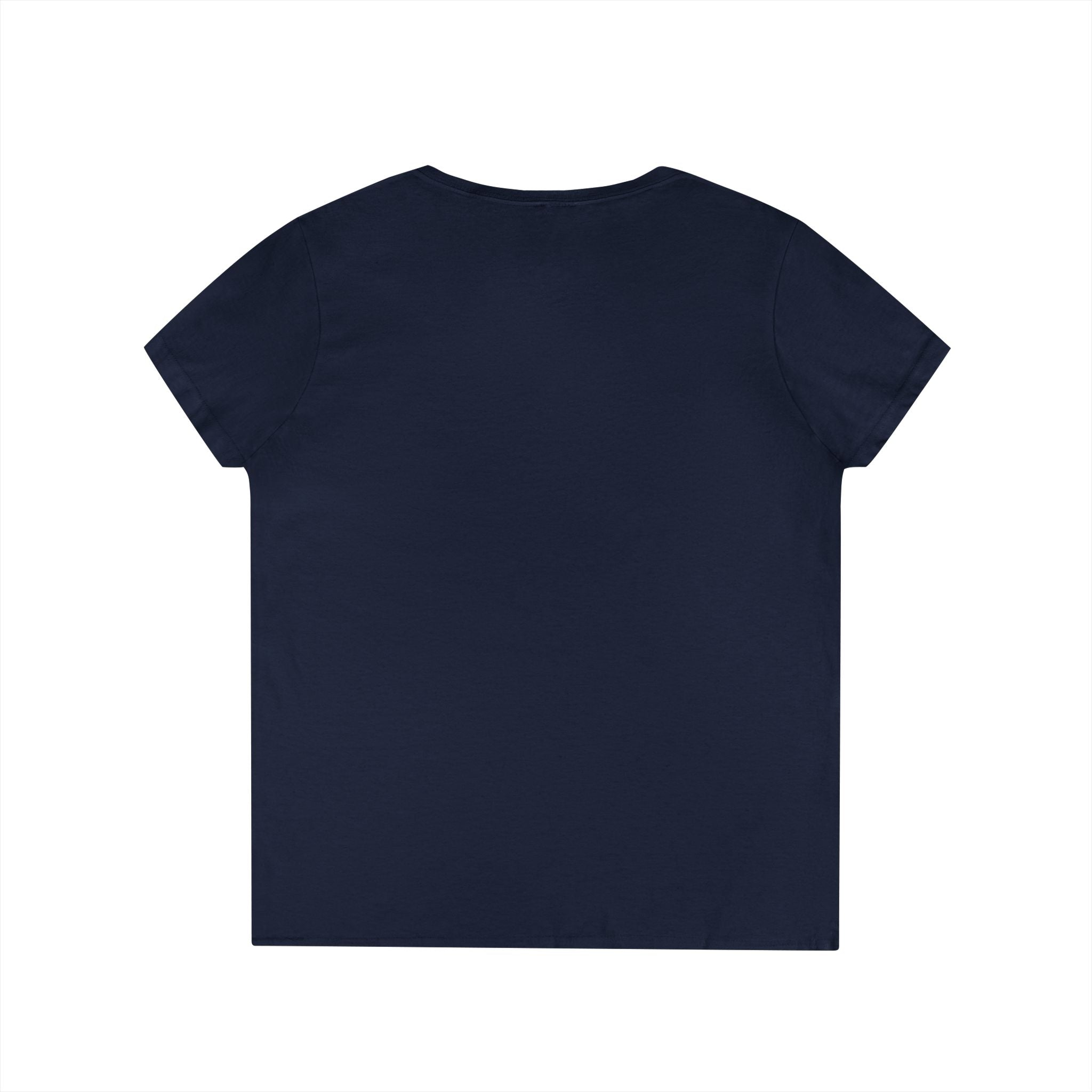 Ladies' V-Neck T-Shirt — "Your Family Dog" Logo Graphic Tee