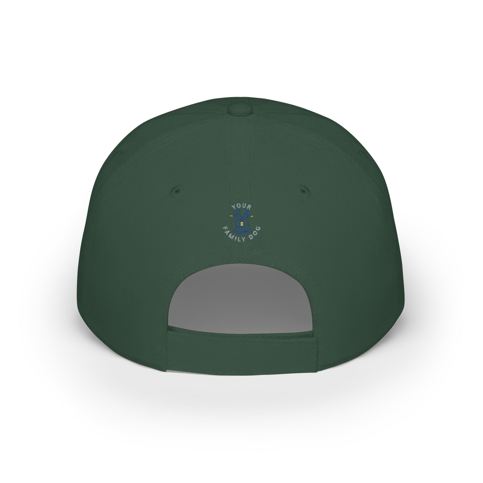 Dog Lover Embroidered Low Profile Baseball Cap – "Your Family Dog"
