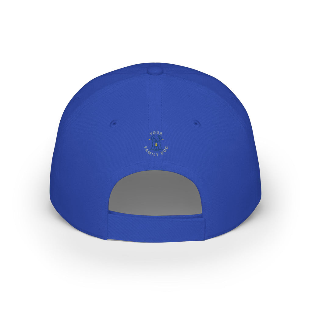 Dog Lover Embroidered Low Profile Baseball Cap – "Your Family Dog"