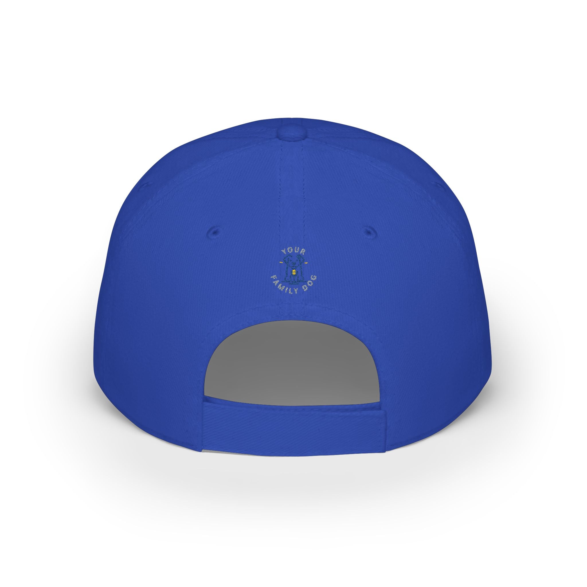 Dog Lover Embroidered Low Profile Baseball Cap – "Your Family Dog"