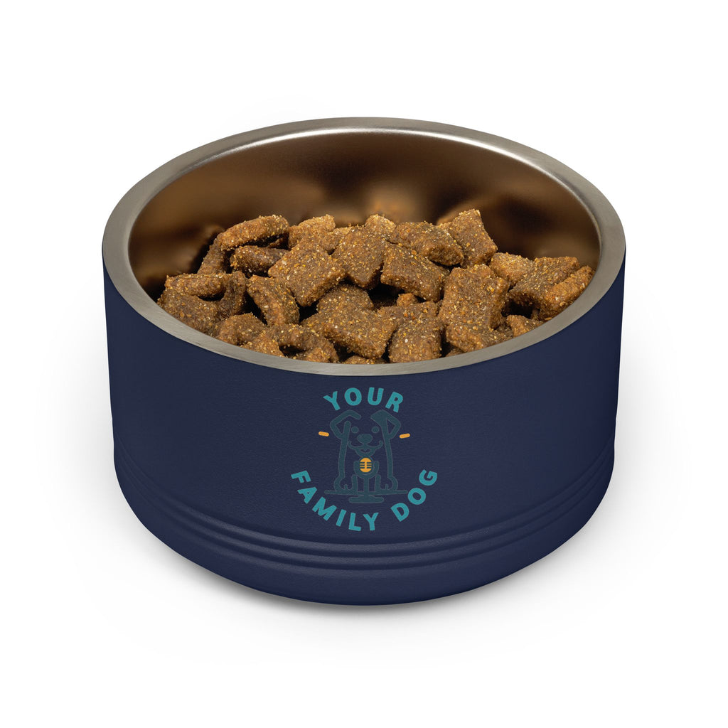 Your Family Dog Podcast Dog Bowl - 18oz Stainless Steel Pet Bowl