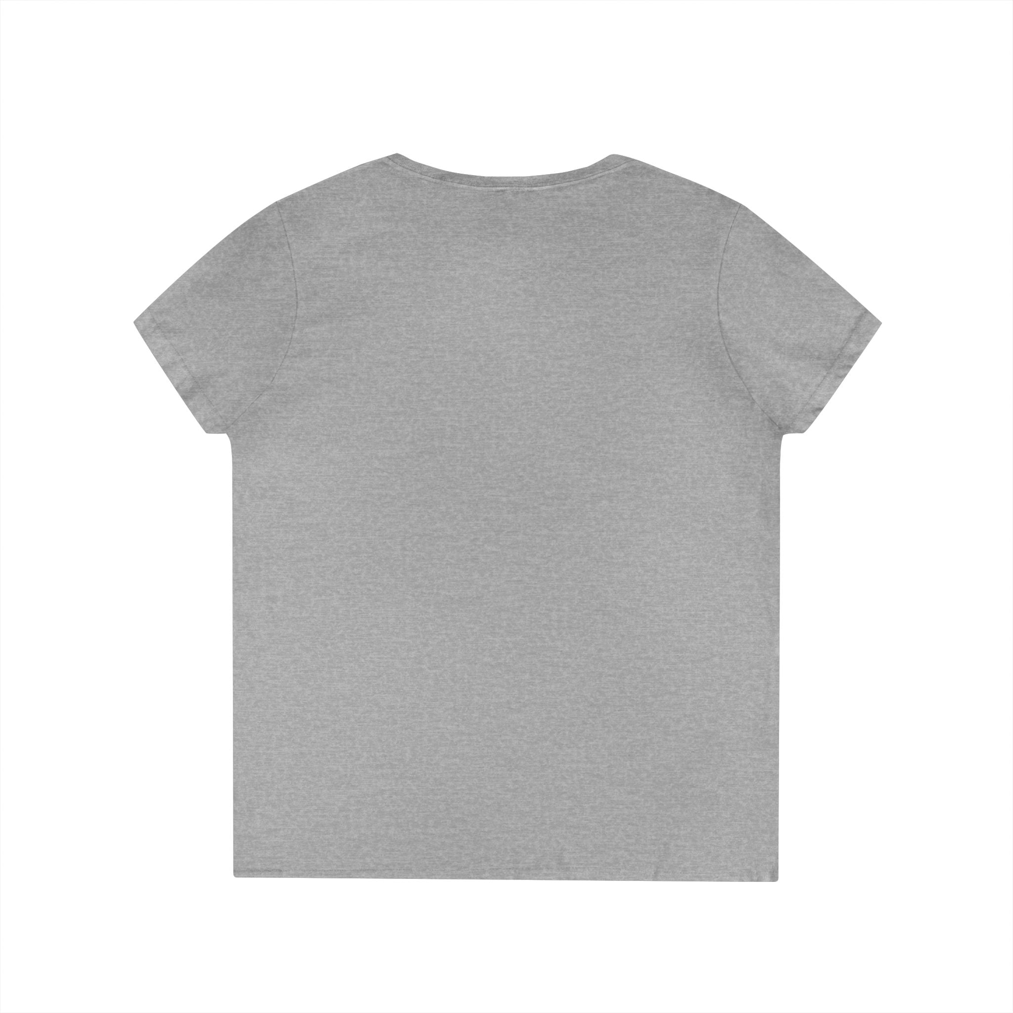 Ladies' V-Neck T-Shirt — "Your Family Dog" Logo Graphic Tee
