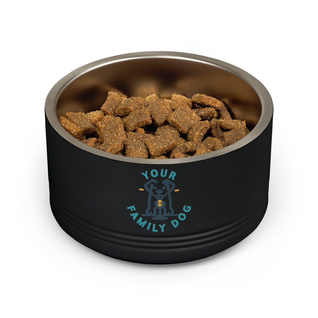 Your Family Dog Podcast Dog Bowl - 18oz Stainless Steel Pet Bowl