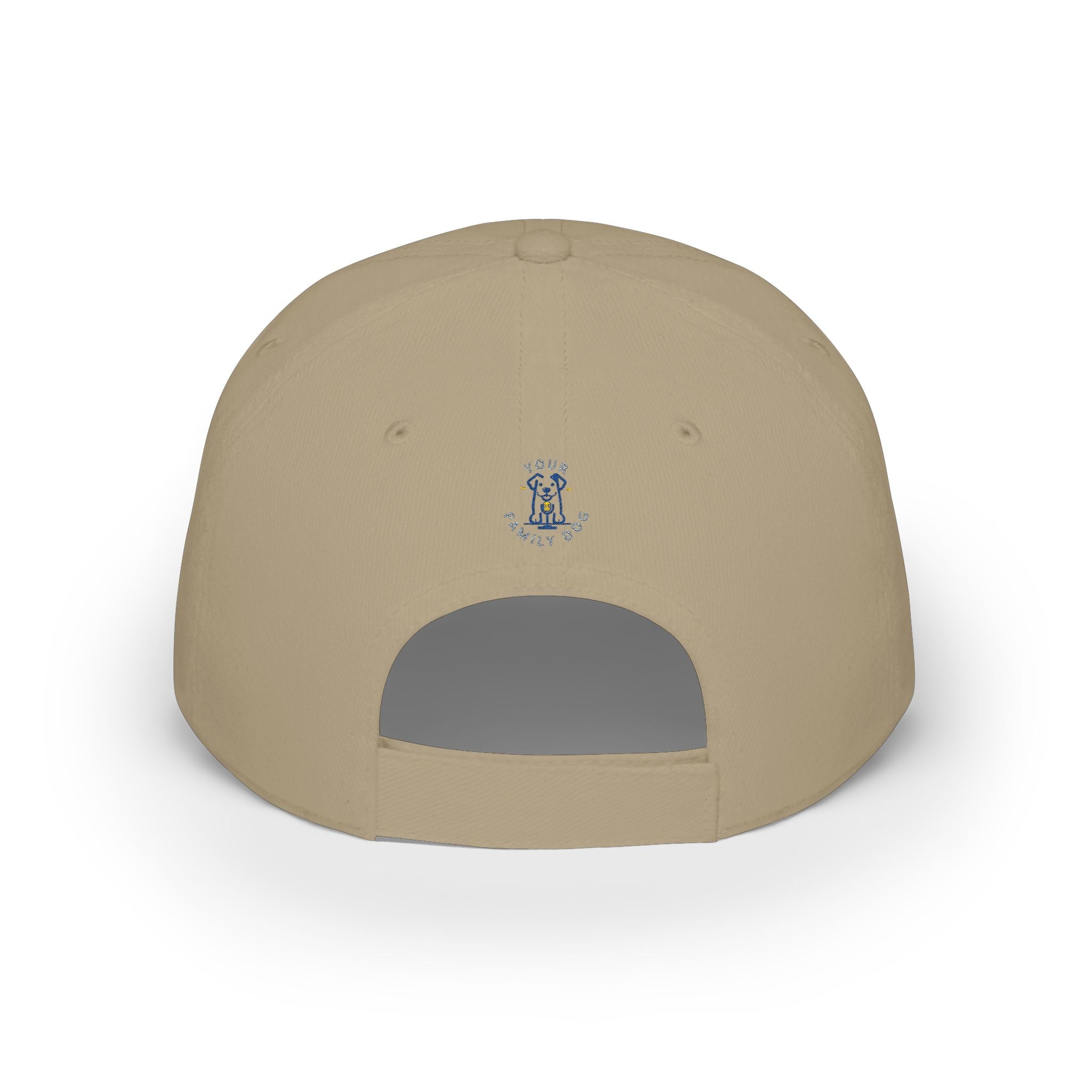 Dog Lover Embroidered Low Profile Baseball Cap – "Your Family Dog"
