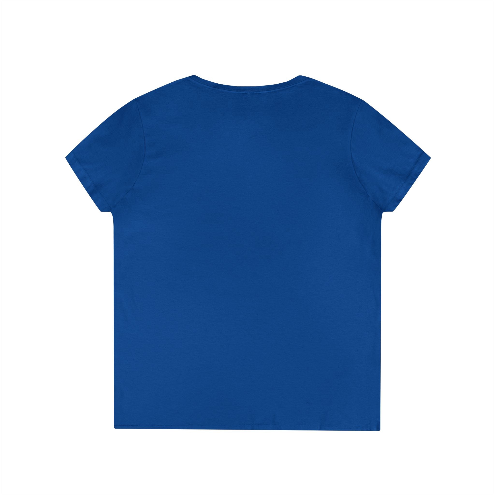 Ladies' V-Neck T-Shirt — "Your Family Dog" Logo Graphic Tee