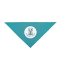 Teal "Your Family Dog" Pet Bandana - Cute Dog Portrait Accessory